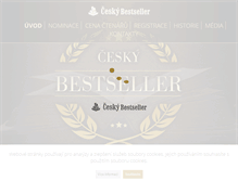 Tablet Screenshot of ceskybestseller.cz